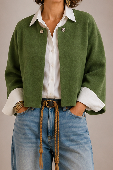 Neelah | Women's Short Jacket with Buttons