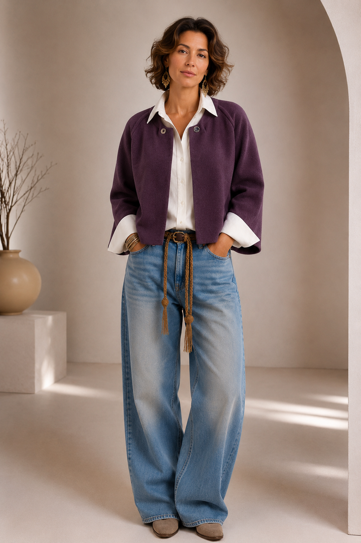 Neelah | Women's Short Jacket with Buttons