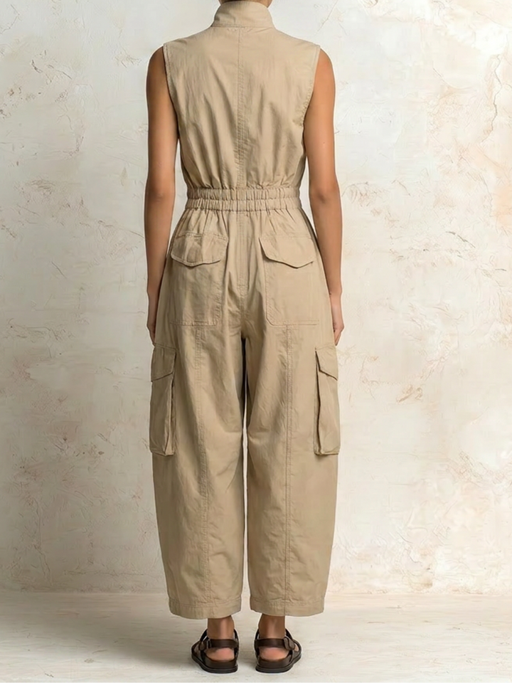 Ursula | Utilty Cargo Jumpsuit