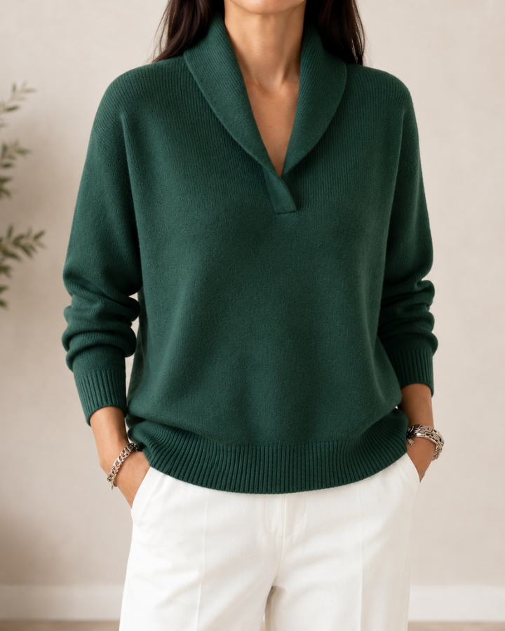 Marlene | Shawl Collar Sweater