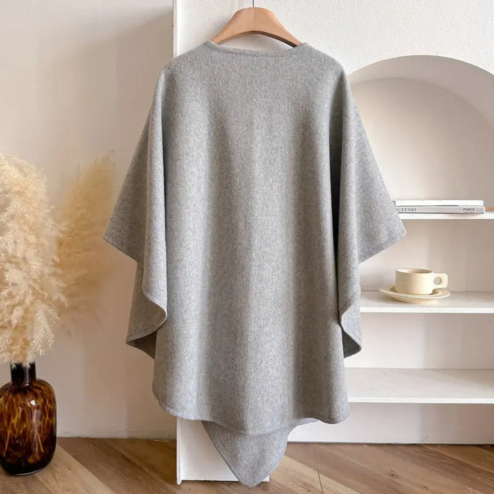 Joan | Luxurious Poncho Windproof Shawl Coat