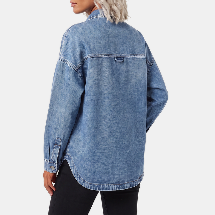 Clara | Oversized Denim Jacket