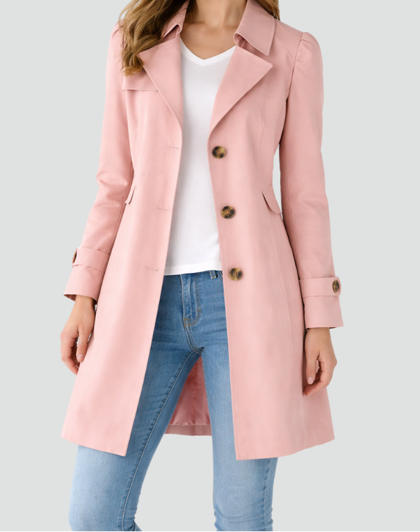 Molly | Lightweight Slim-Fit Trench Coat
