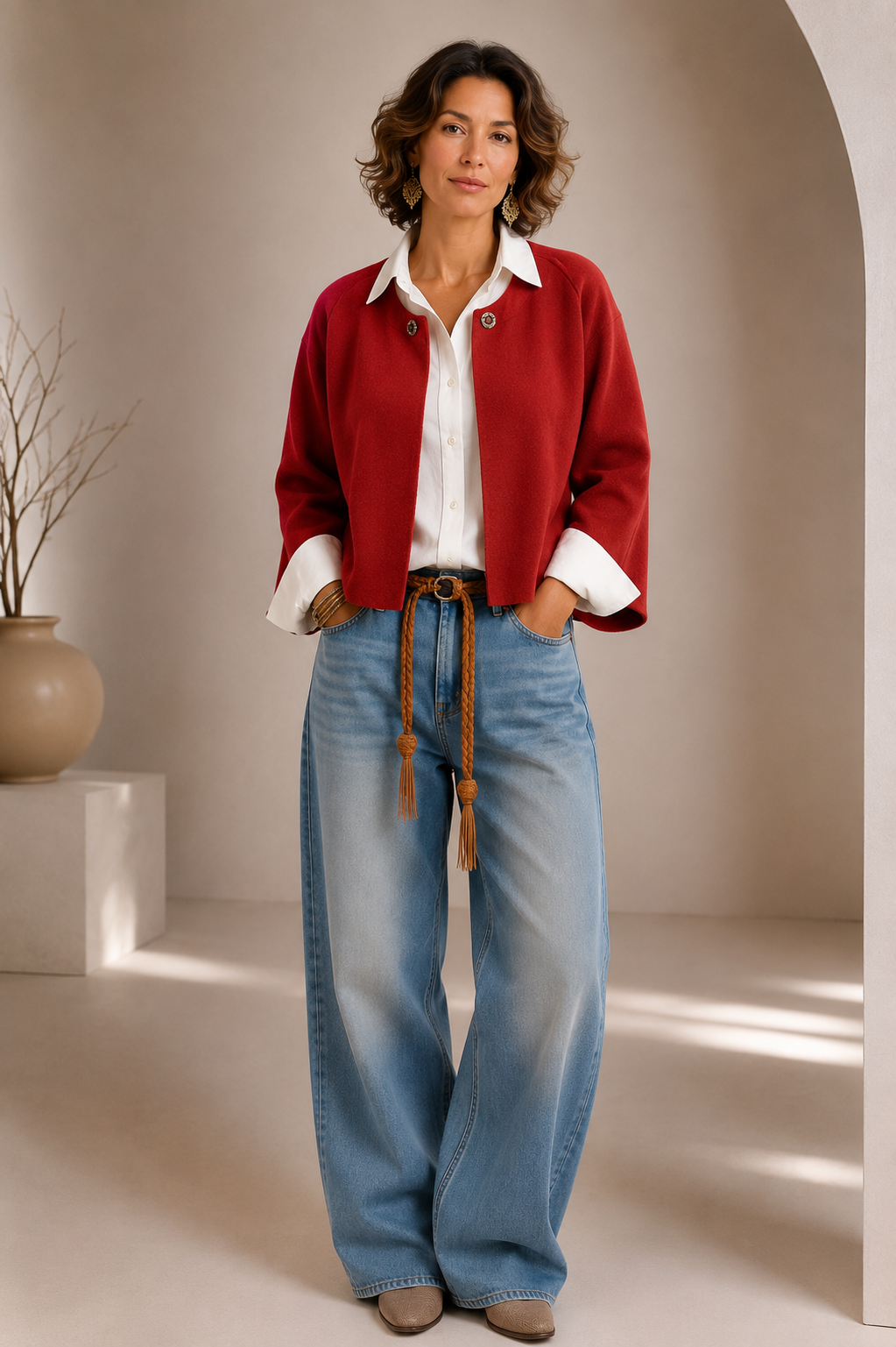 Neelah | Women's Short Jacket with Buttons