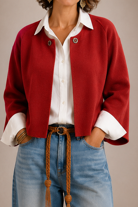 Neelah | Women's Short Jacket with Buttons