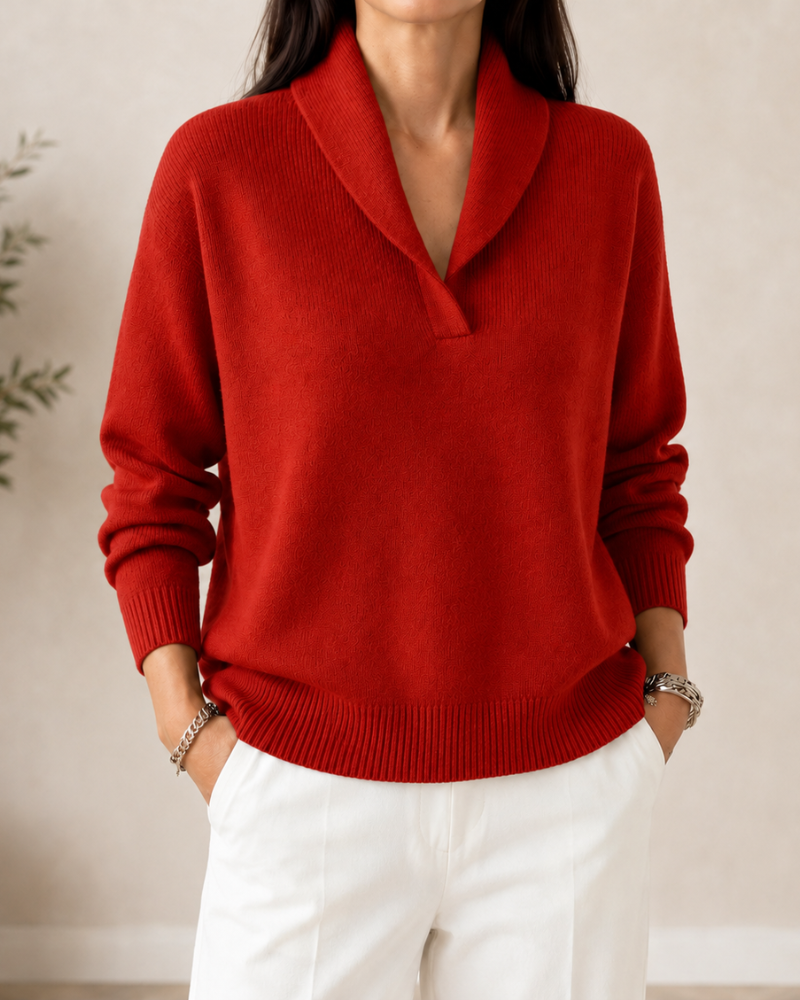 Marlene | Shawl Collar Sweater