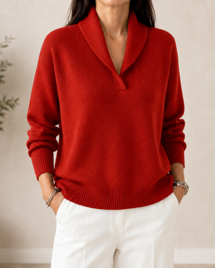 Marlene | Shawl Collar Sweater