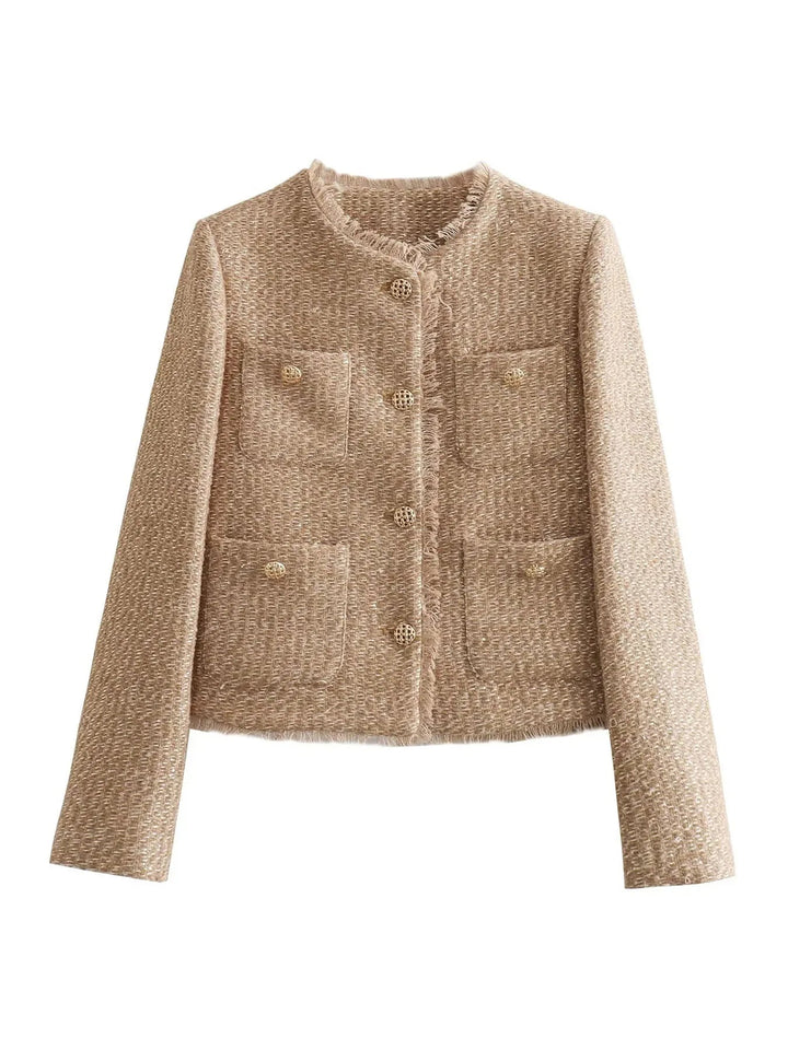 Lexy | Tweed Vest with Buttons for Women