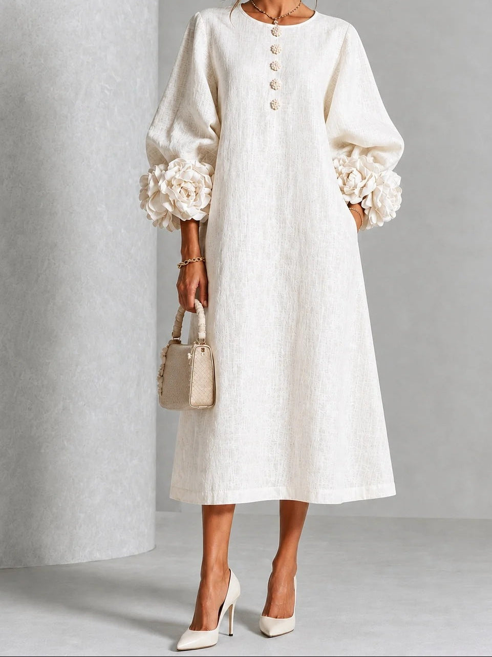 Rosa | Button-Down Maxi Dress