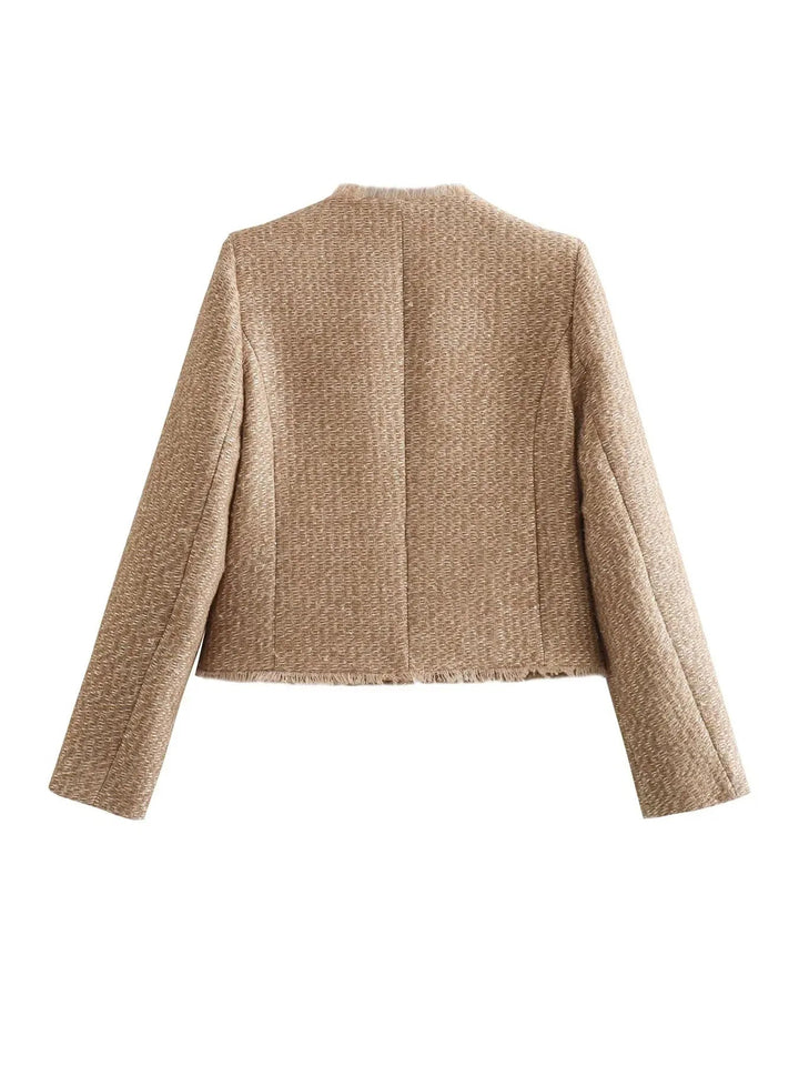 Lexy | Tweed Vest with Buttons for Women