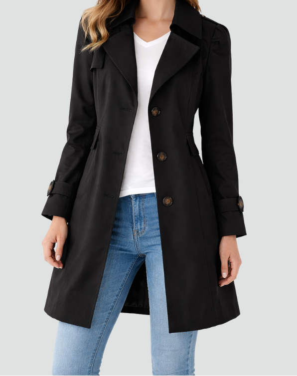 Molly | Lightweight Slim-Fit Trench Coat