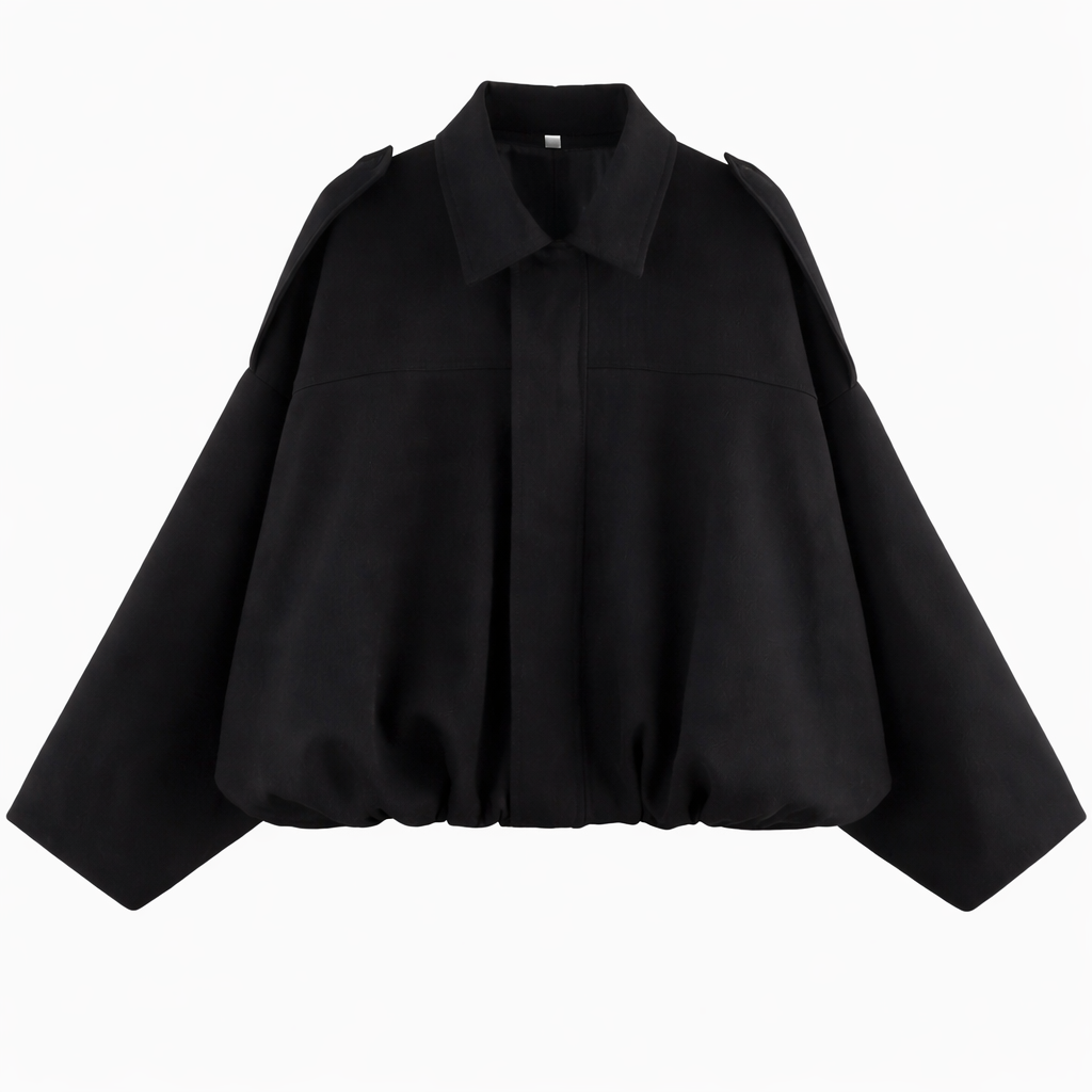 Hailey | Oversized Bomber Jacket