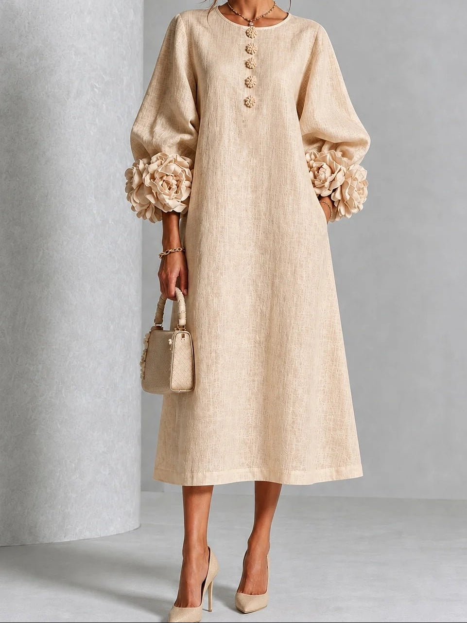 Rosa | Button-Down Maxi Dress