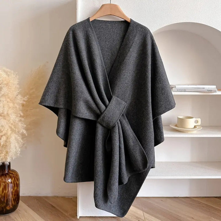 Joan | Luxurious Poncho Windproof Shawl Coat
