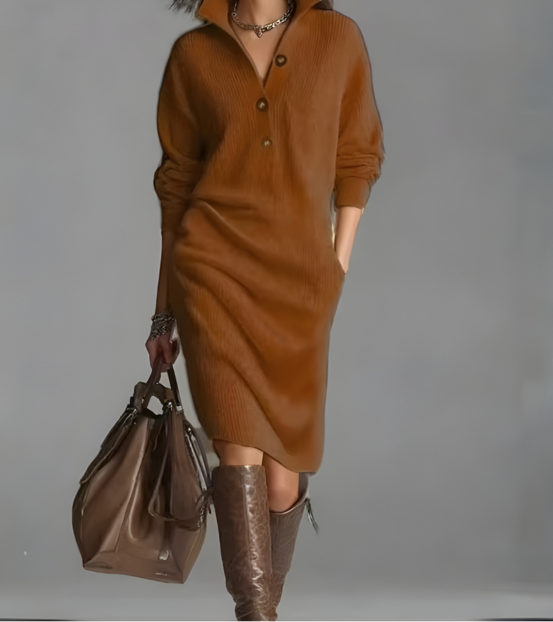 Madalyn | Cozy Elegant Knit Dress