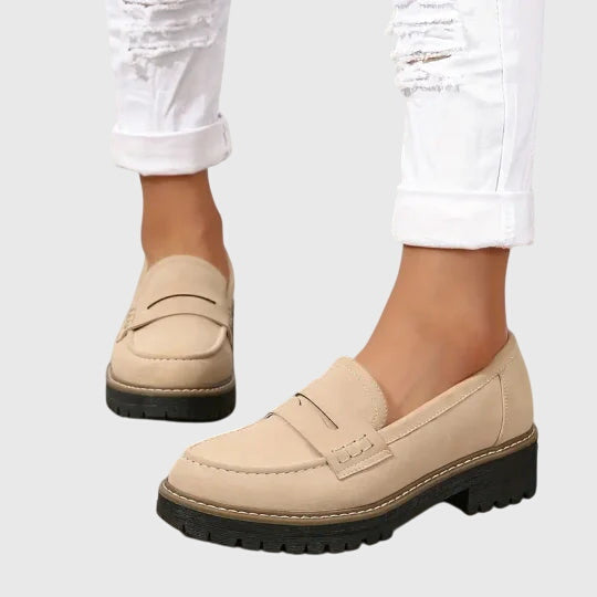 Clara | Timeless Suede Loafers