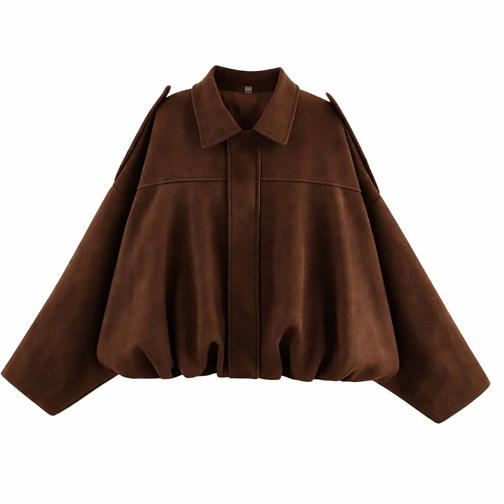 Hailey | Oversized Bomber Jacket