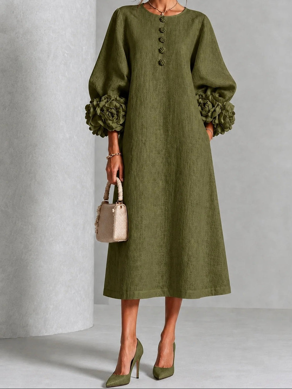 Rosa | Button-Down Maxi Dress