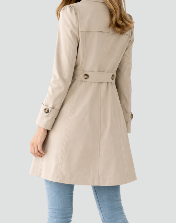 Molly | Lightweight Slim-Fit Trench Coat