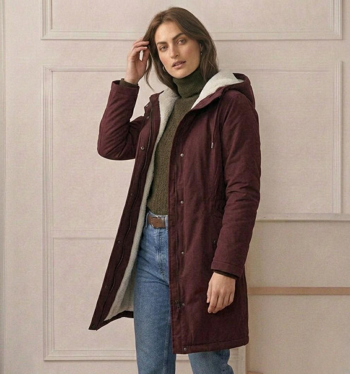 Marjorie™ | Cozy Hooded Weatherproof Coat