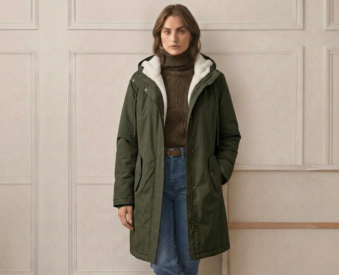 Marjorie™ | Cozy Hooded Weatherproof Coat