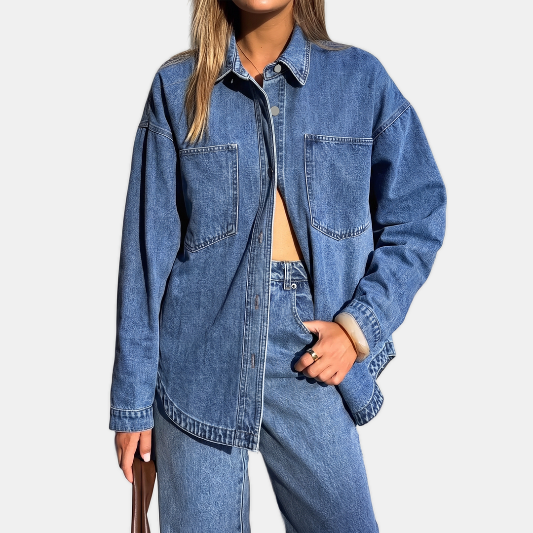Clara | Oversized Denim Jacket