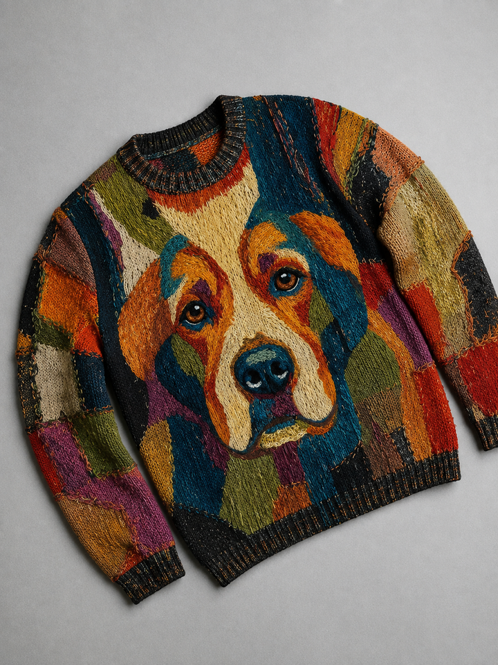 Zerina | Artistic Dog Statement Top