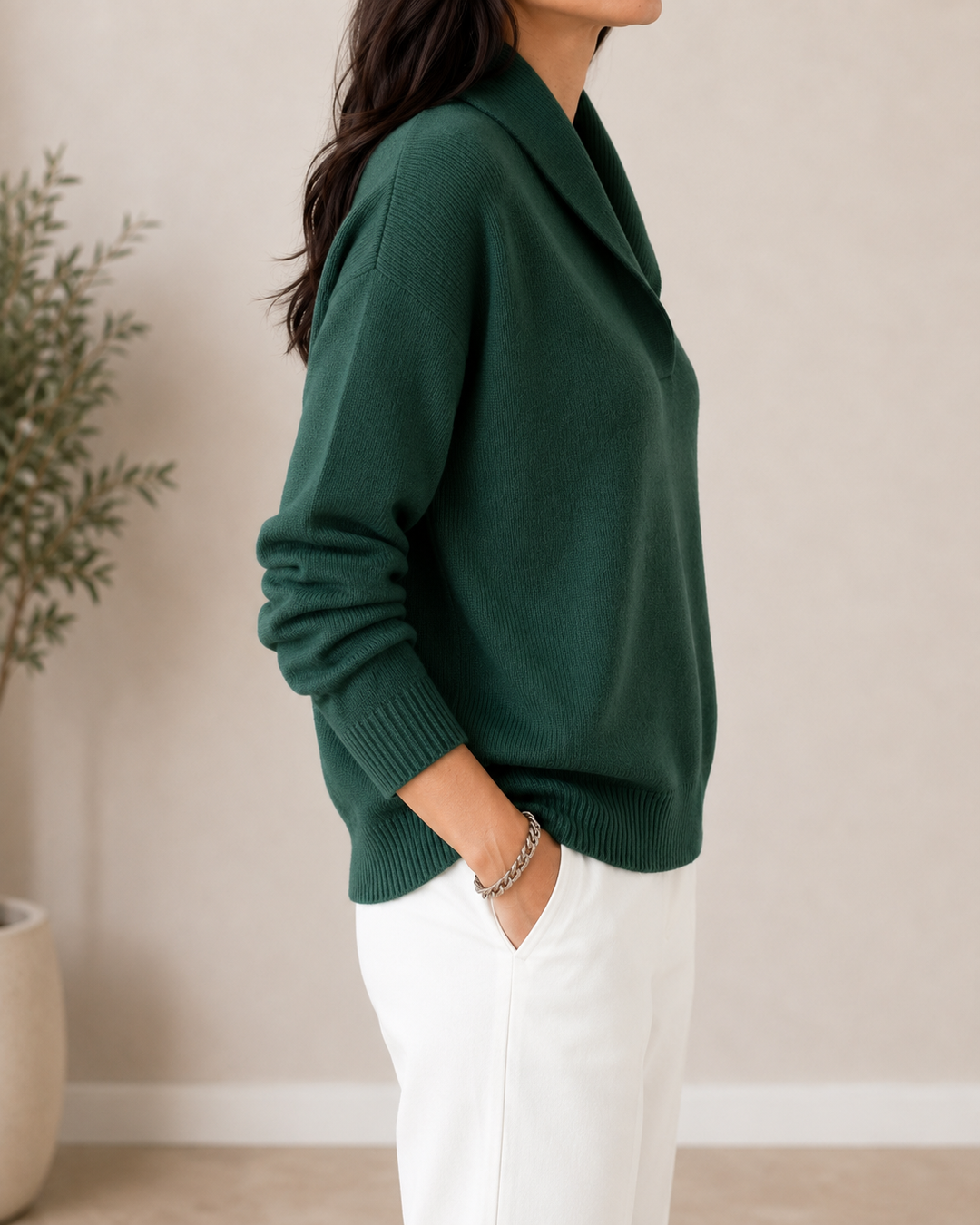 Marlene | Shawl Collar Sweater