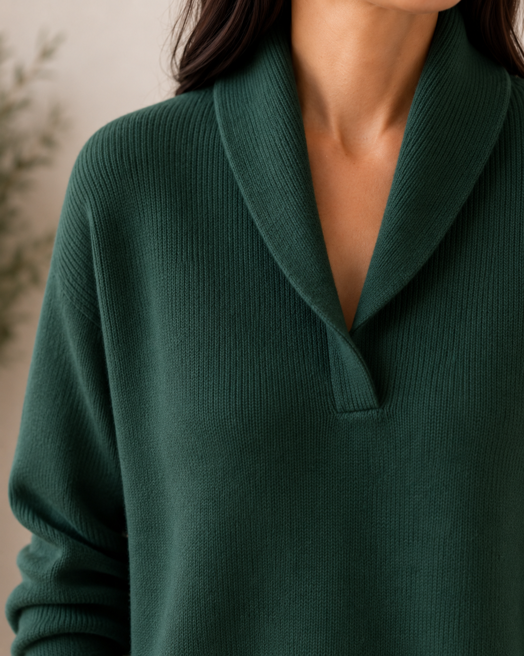Marlene | Shawl Collar Sweater