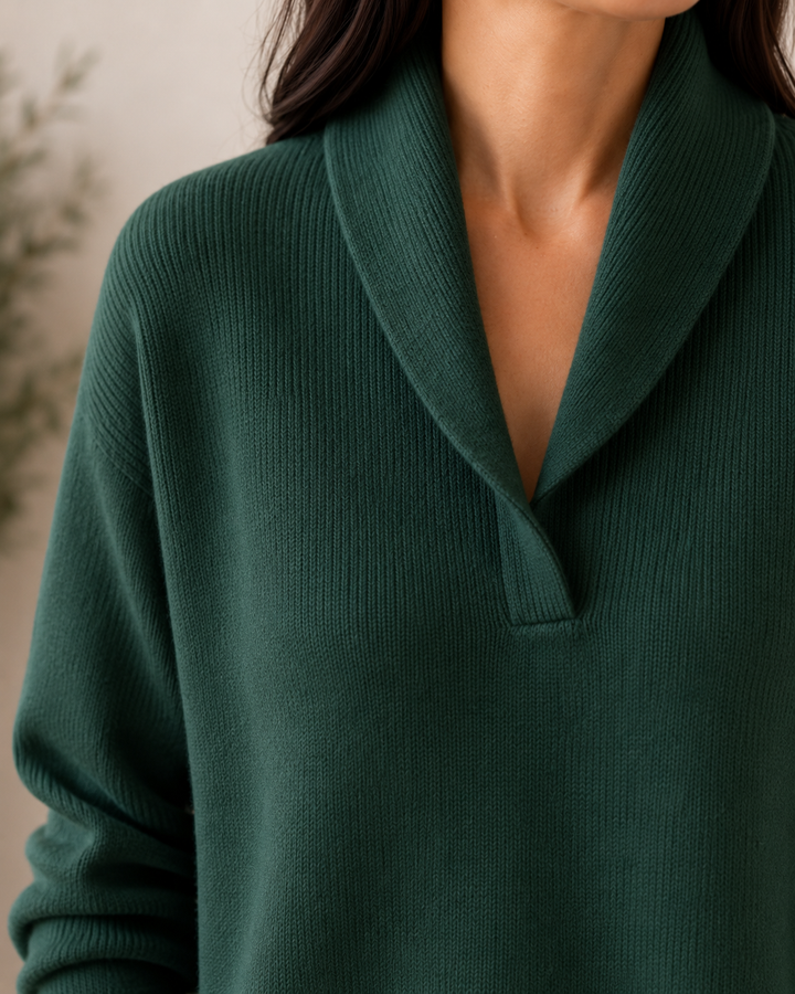 Marlene | Shawl Collar Sweater