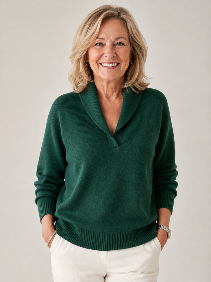 Marlene | Shawl Collar Sweater
