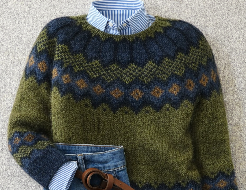 Jessica | Heritage Nordic Sweater