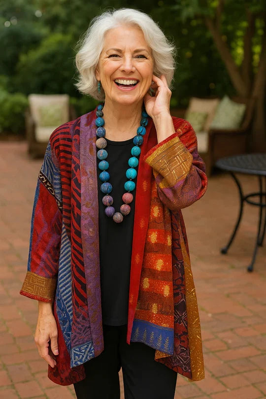 Astrid | Elegant Drape Cardigan