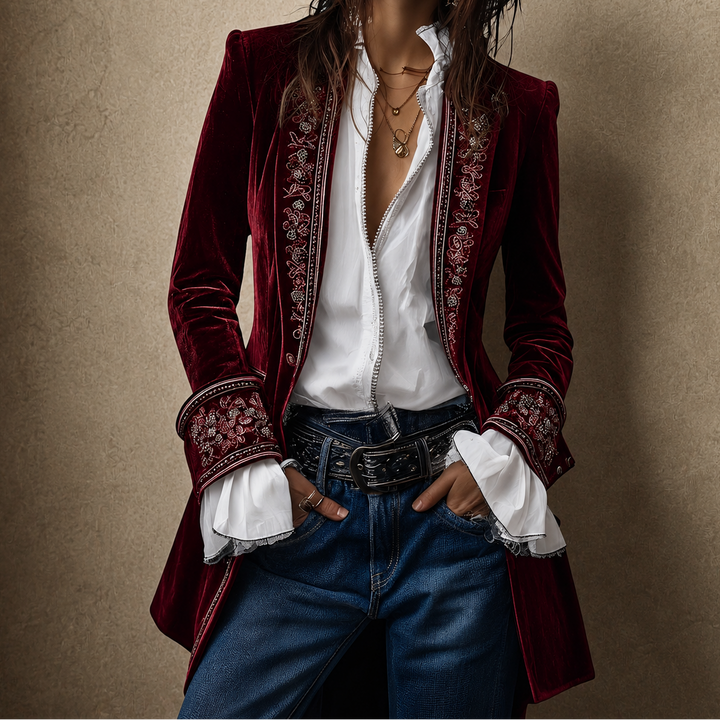 Rosalind | Luxurious Velvet Jacket