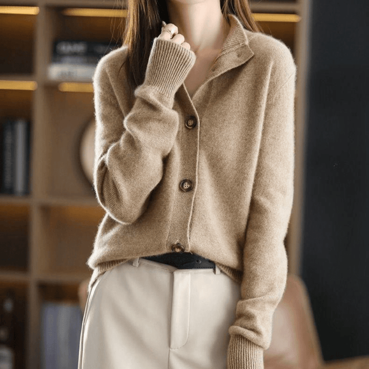 Emmeline | Women's Long Sleeve Cropped Cardigan
