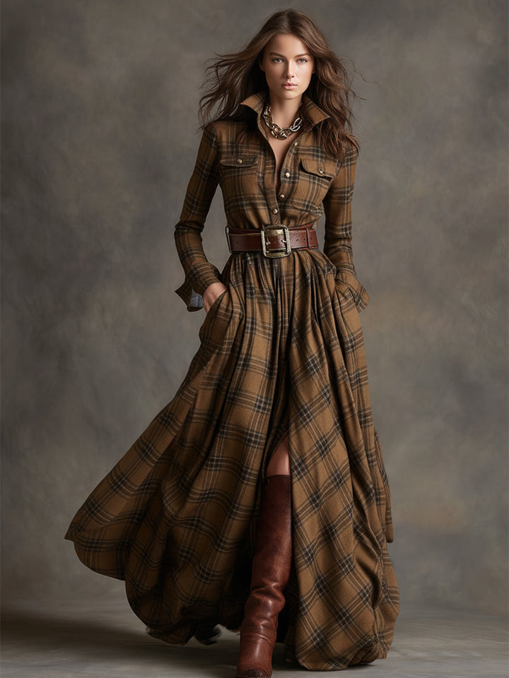 Mireline | Classic Button-Up Shirt Dress