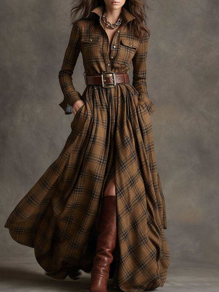 Mireline | Classic Button-Up Shirt Dress