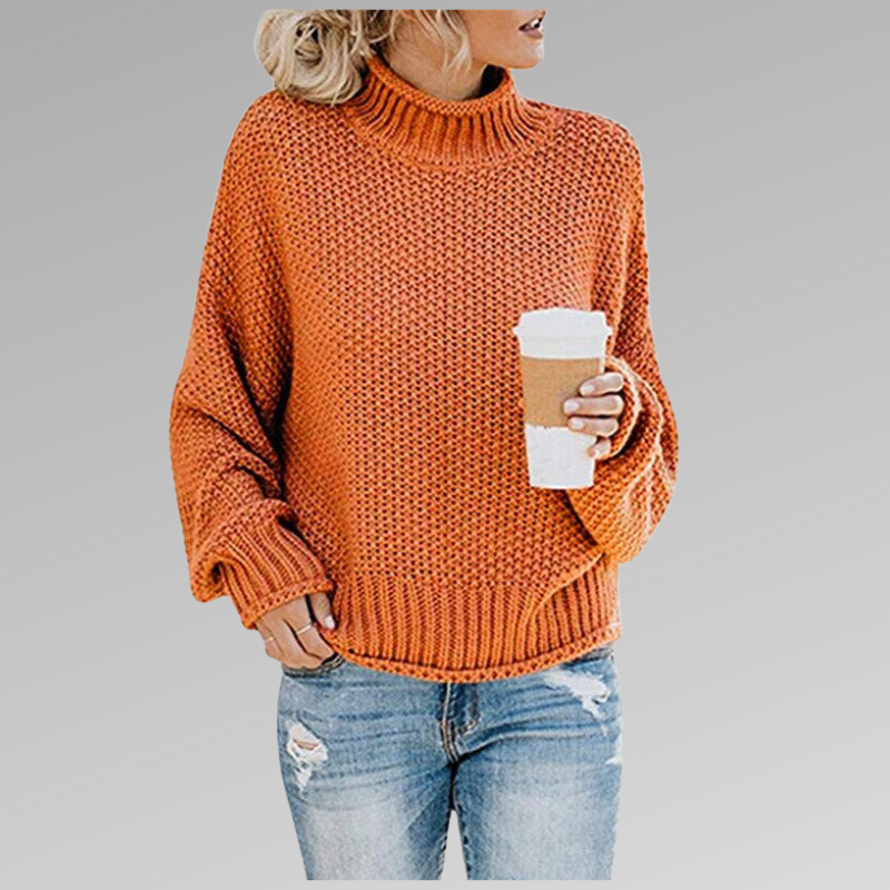 Harriet | Women's Turtleneck Long Sleeve Sweater