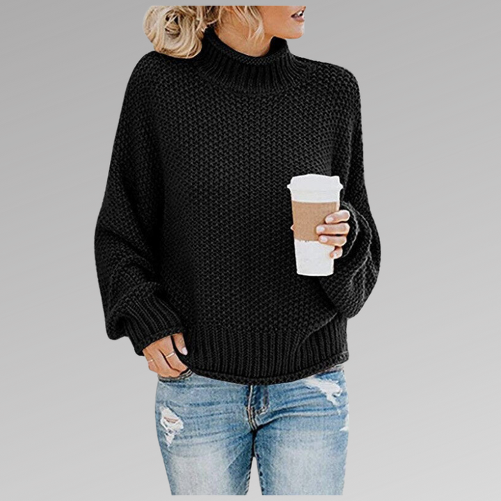 Harriet | Women's Turtleneck Long Sleeve Sweater