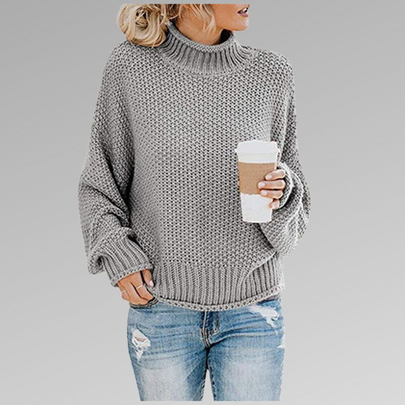 Harriet | Women's Turtleneck Long Sleeve Sweater