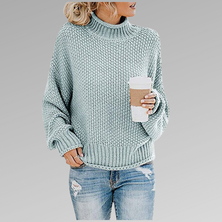 Harriet | Women's Turtleneck Long Sleeve Sweater