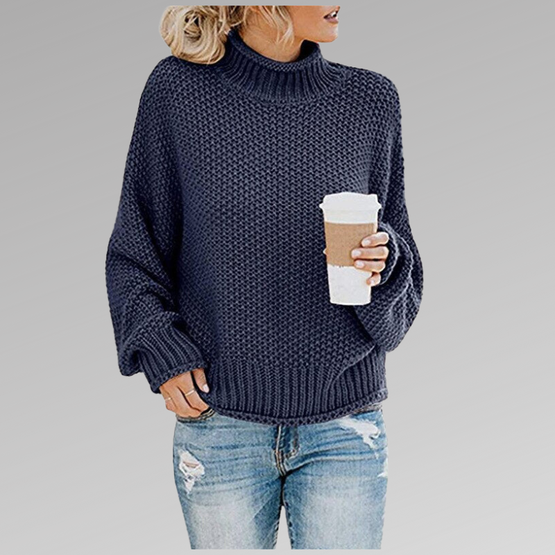 Harriet | Women's Turtleneck Long Sleeve Sweater