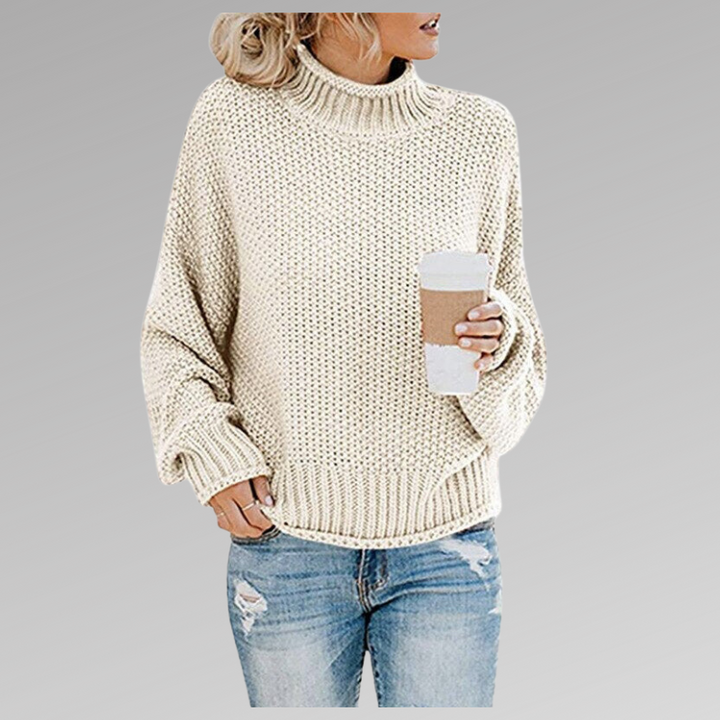 Harriet | Women's Turtleneck Long Sleeve Sweater