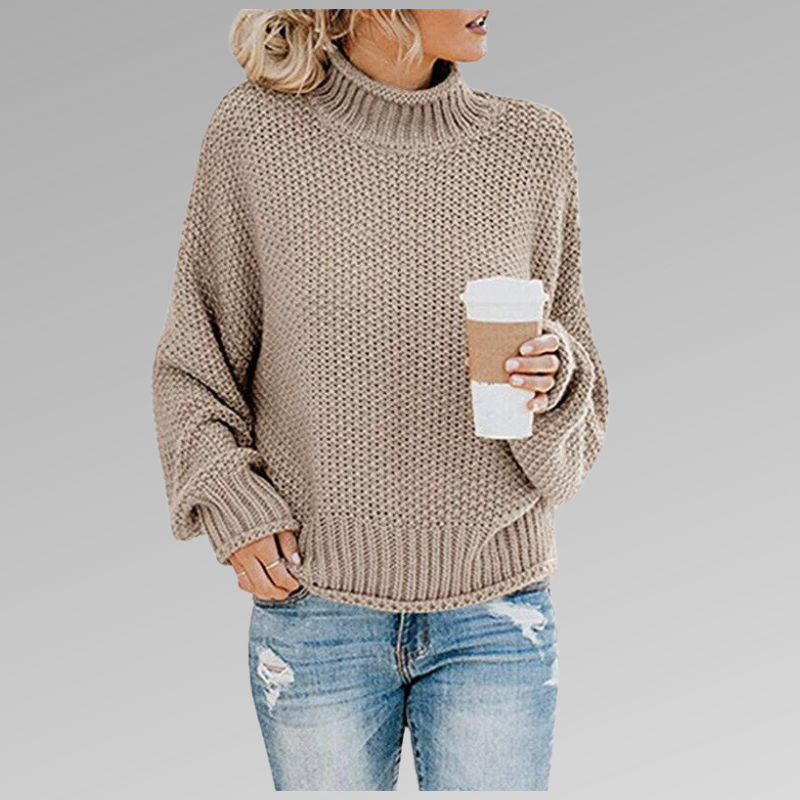 Harriet | Women's Turtleneck Long Sleeve Sweater