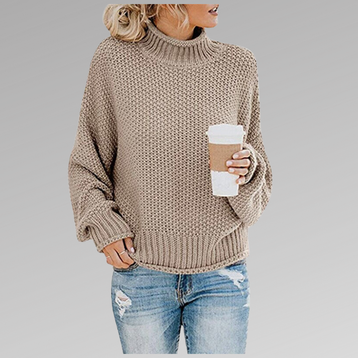 Harriet | Women's Turtleneck Long Sleeve Sweater