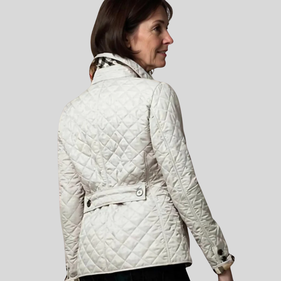 Belinda | Women's Quilted Jacket with Lapel Collar - Lightweight Winter Jacket