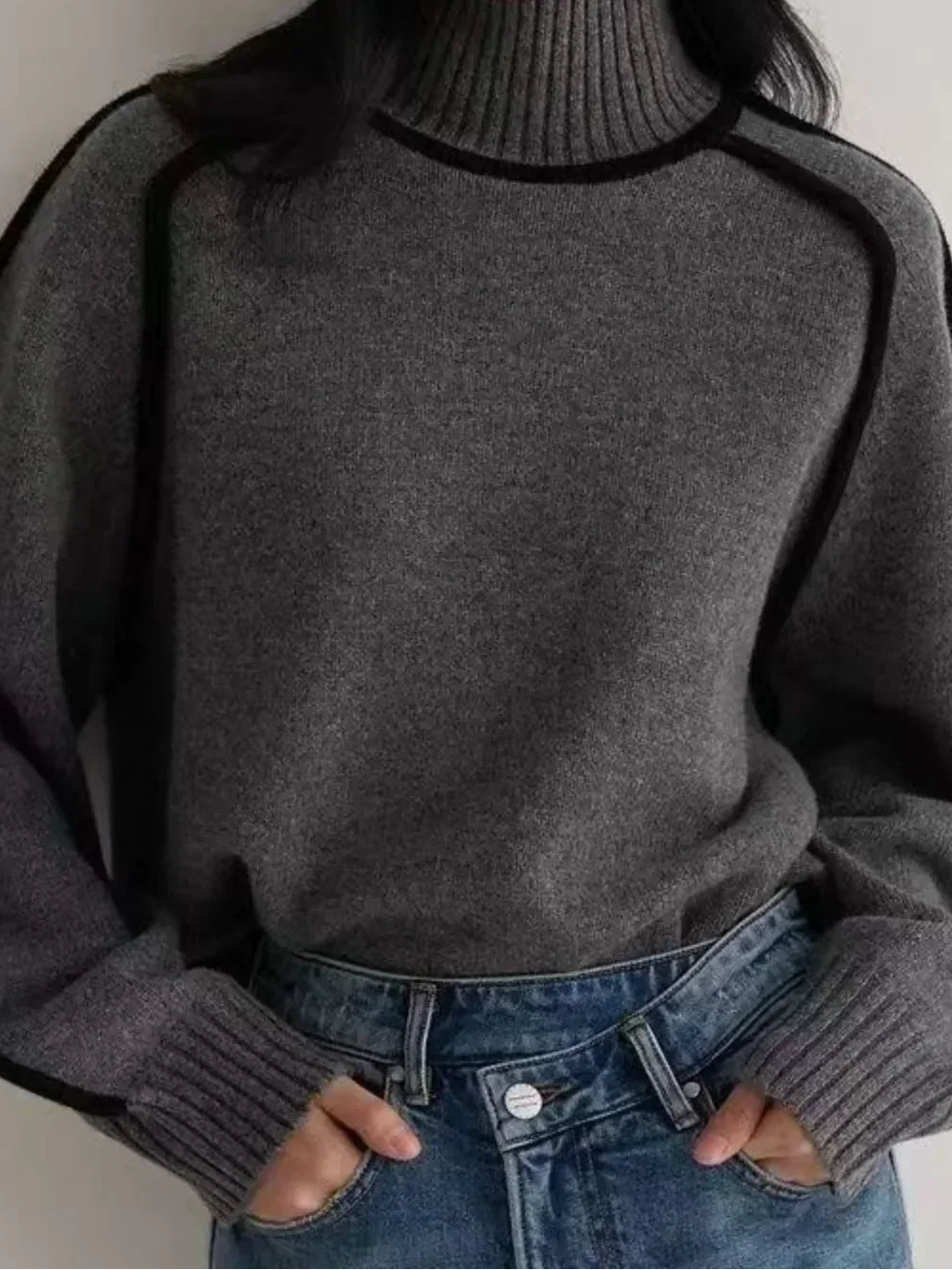 Donna | Elegant Turtleneck Sweater