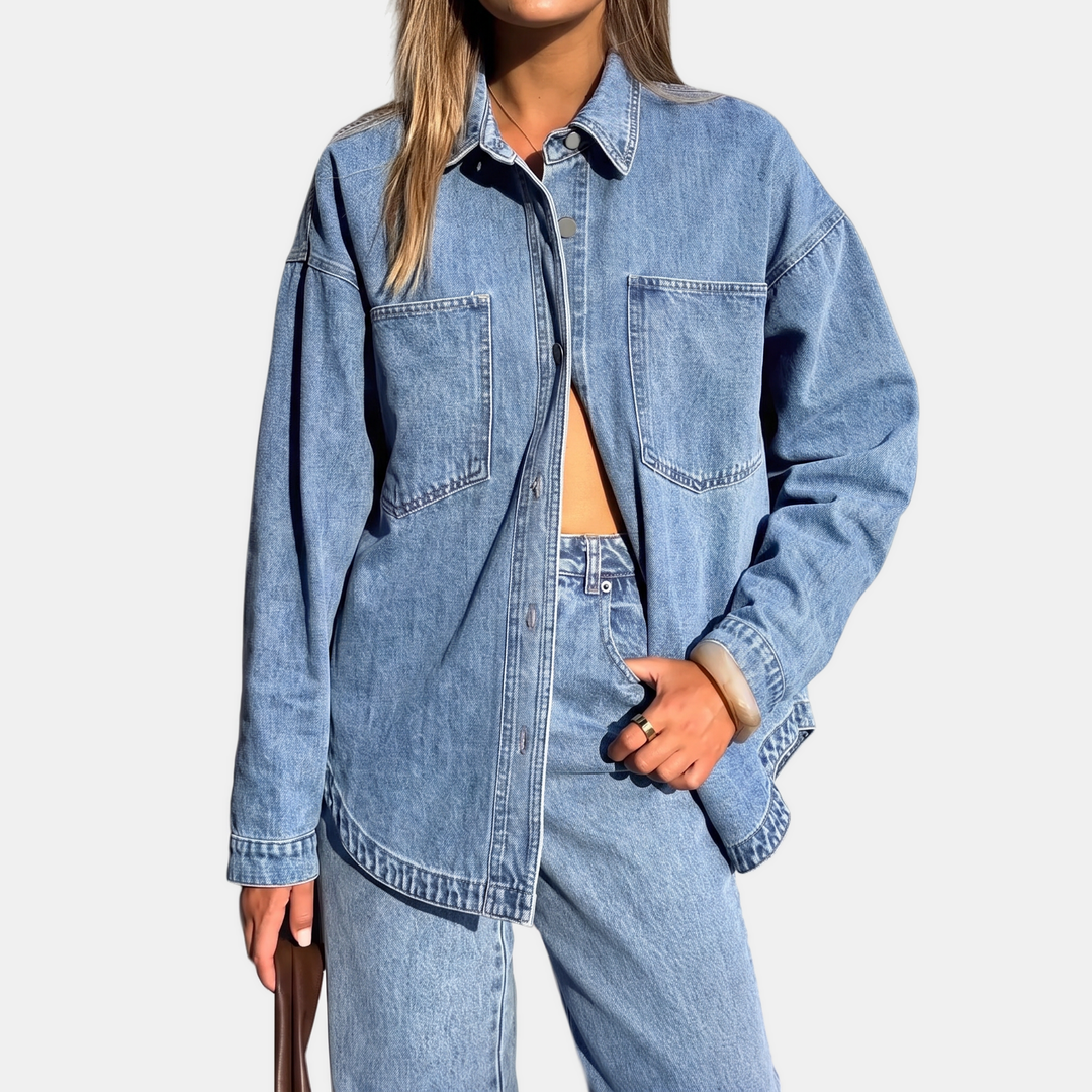 Clara | Oversized Denim Jacket