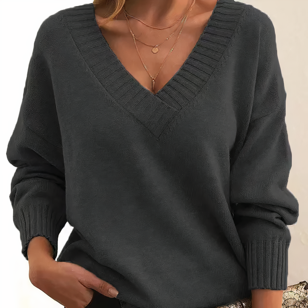 Jessie | Soft V-Neck Sweater