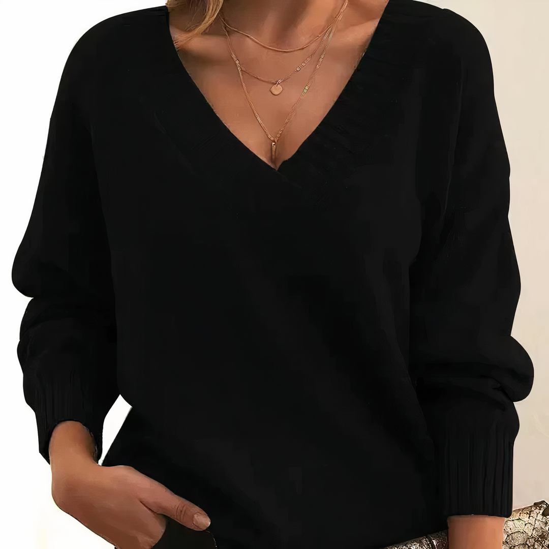 Jessie | Soft V-Neck Sweater